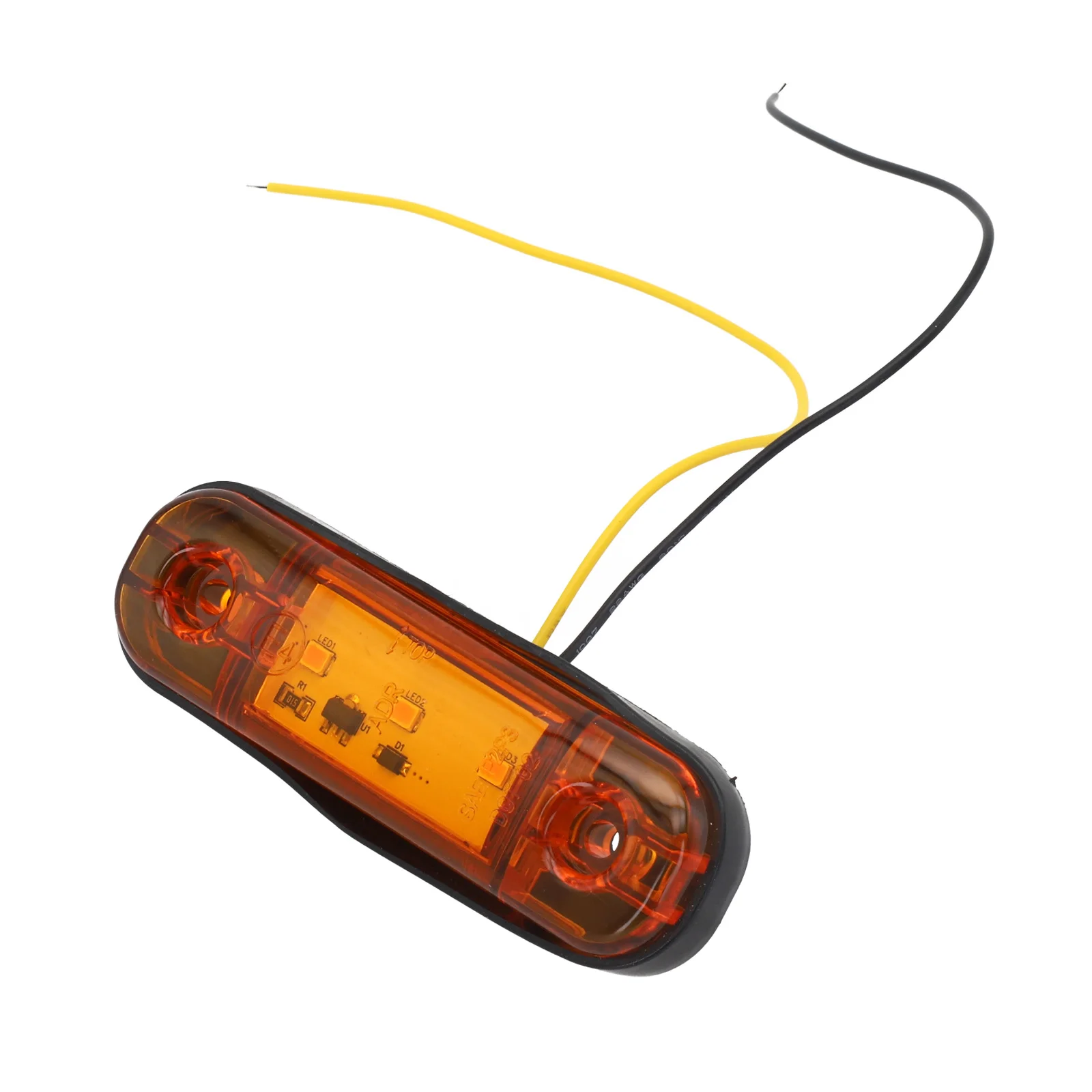 Яркий боковой фонарь грузовика 12 В 24 3 светодиодный Широкая освещенность