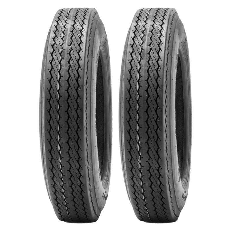 

Set Of 2 4.80-12 Trailer Tires Heavy Duty 6Ply 4.80x12 Trailer Tires