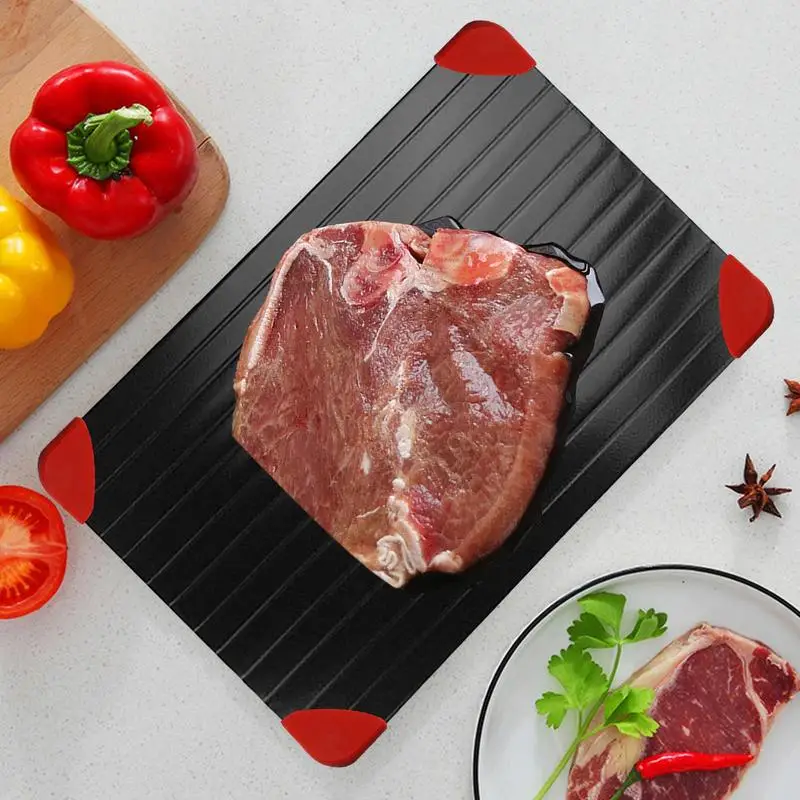 

Fast Defrosting Tray Thaw Defrost Plate Large Defrost Board Non-Stick Frozen Food Meat Fish Kitchen Gadgets Kitchen Tool