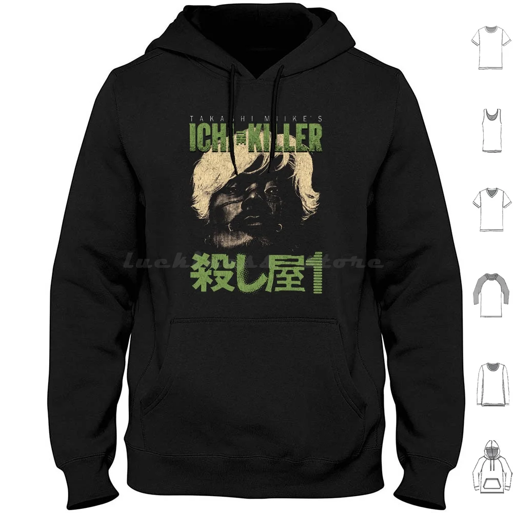 

Толстовка Ichi The Killer, манга, какихара, хлопковая толстовка с длинным рукавом, культовые Классические фильмы Takashi Miike B, ужасы Homunculus