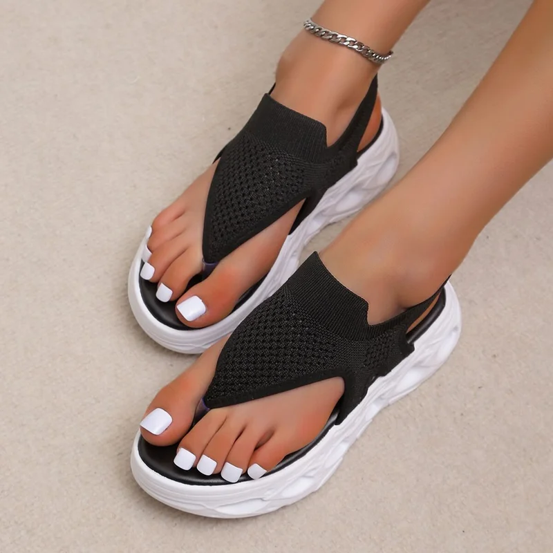 

2022 Summer Women Sandals New Female Wedge Comfortable Shoes Woman Sandals Ladies Flats Sandals Women Sandalias Zapatos