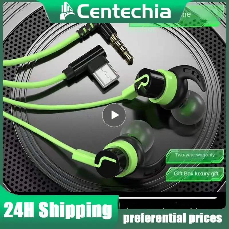 

1.2m In-ear Earphones Comfortable Durable Wired Headphones No Sense Delay Surround Sound Consumer Electronics Silver Stereo