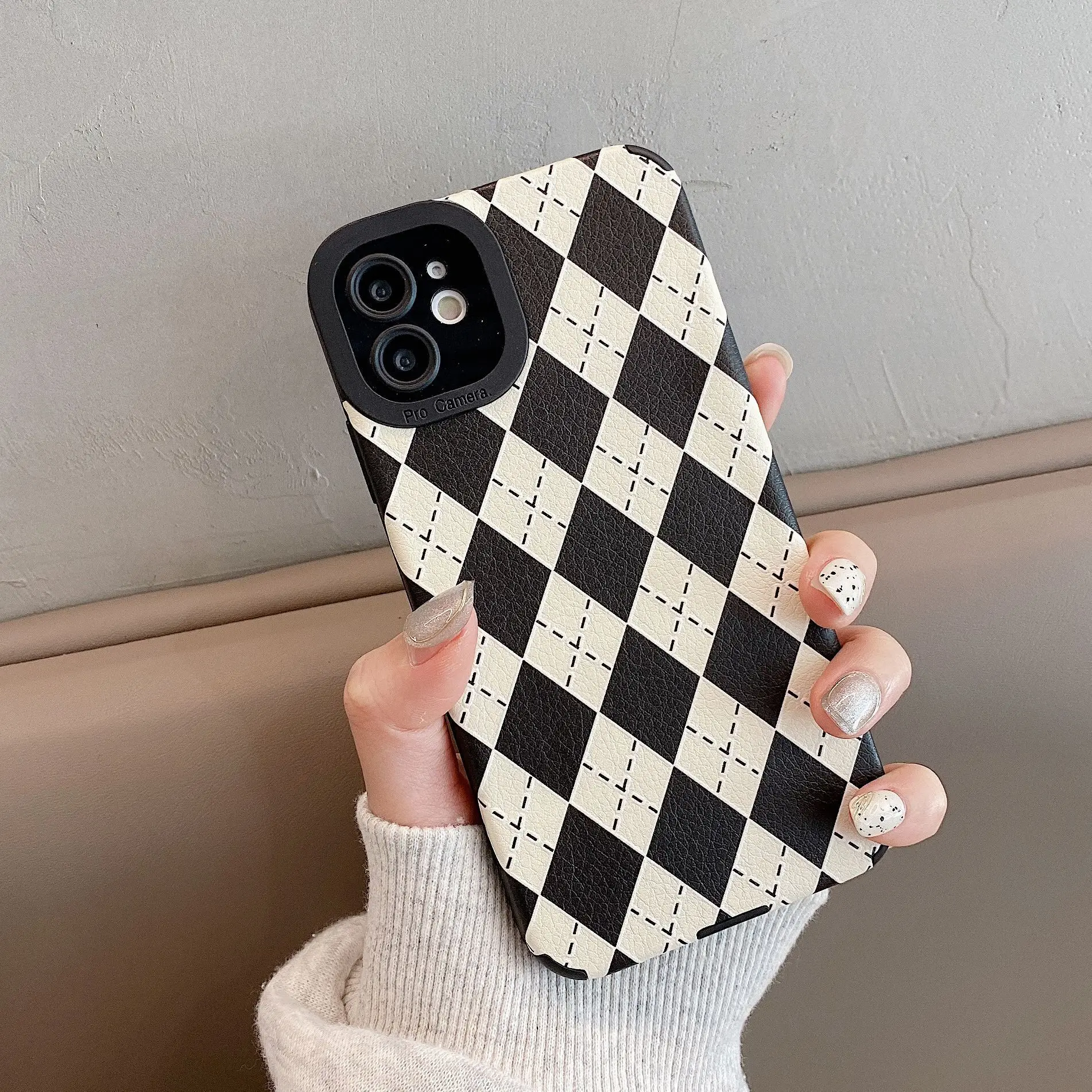 

lozenge phone case for iphone 11 13 pro max 14 plus 7 8 se2020 se 3 12 camera protective shockproof cover for iphone xr xs max x