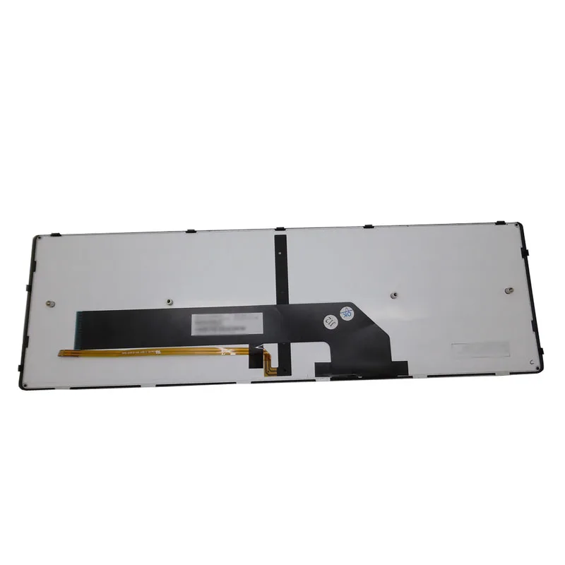 Клавиатура с подсветкой в серебряной рамке для Gigabyte P35 P35G V142645CK1 2Z703-UK355-S11S