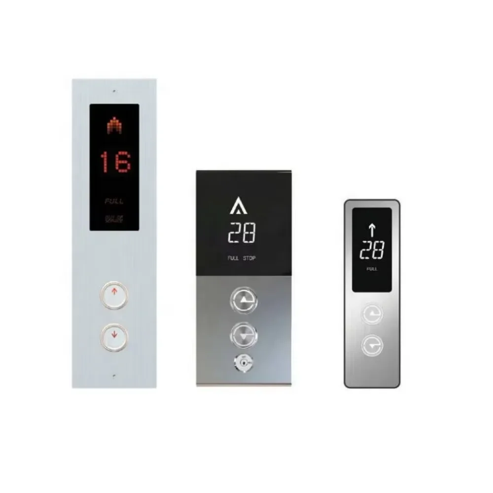 Высококачественные Аксессуары для лифтов 2024 дюйма стеклянная панель управления