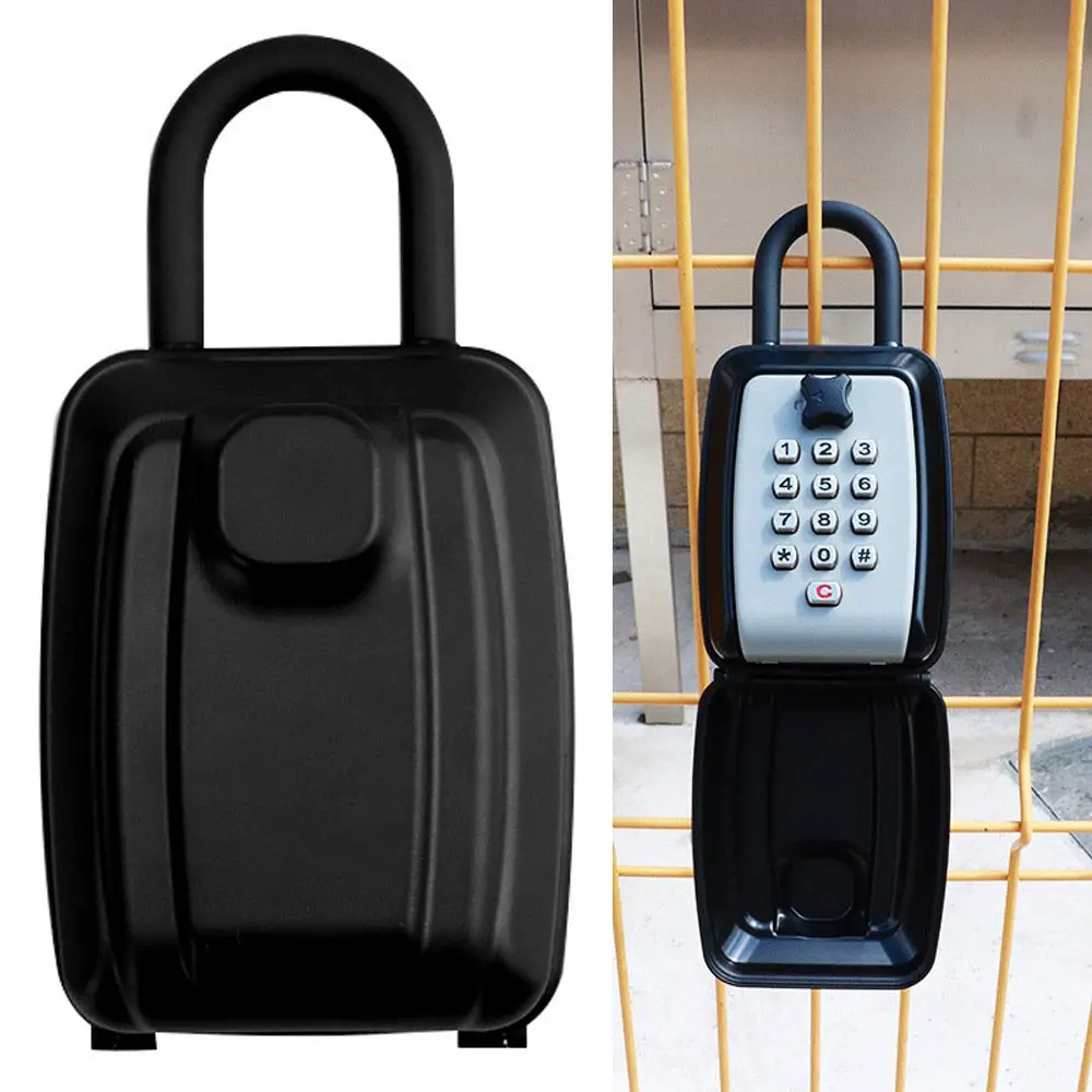 

Home Waterproof Aluminum alloy Rustproof Wall Mount Key Code Lock Code Lock Key Storage Box