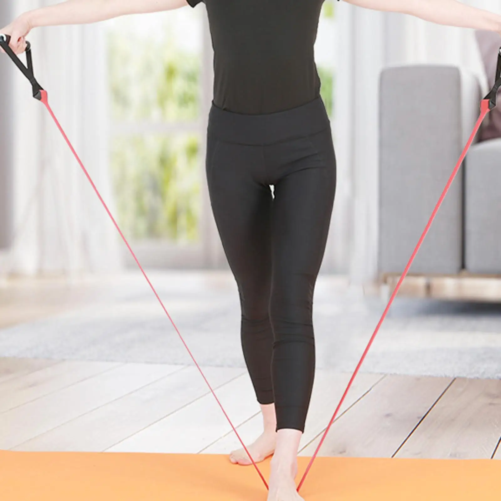 

Resistance Bands with Handles Workout Accessories Tension Rope yoga