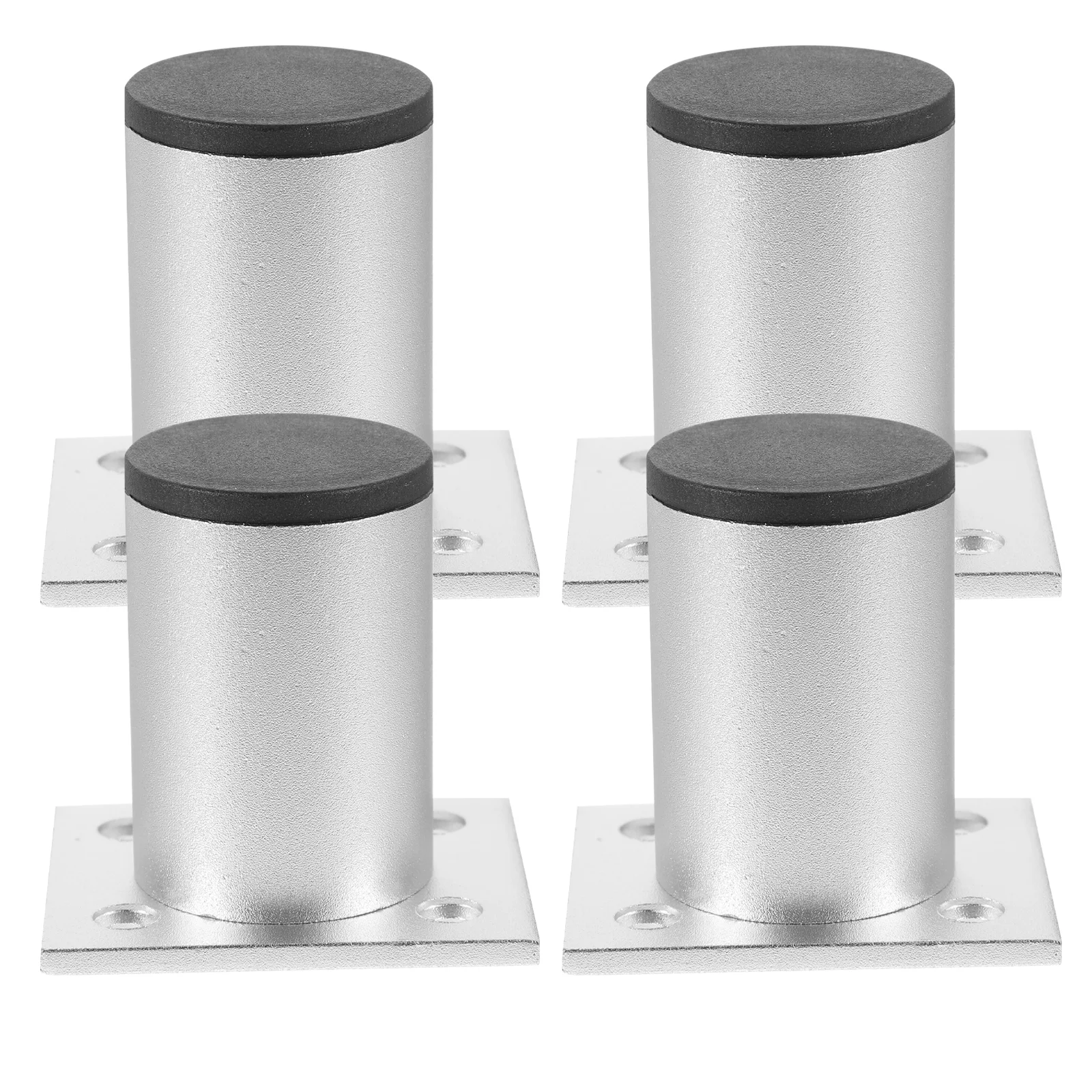 

4 Pcs Replacement Sofa Legs Dresser Cupboard Aluminum Alloy Metal Coffee Table Couch Vanity Stool