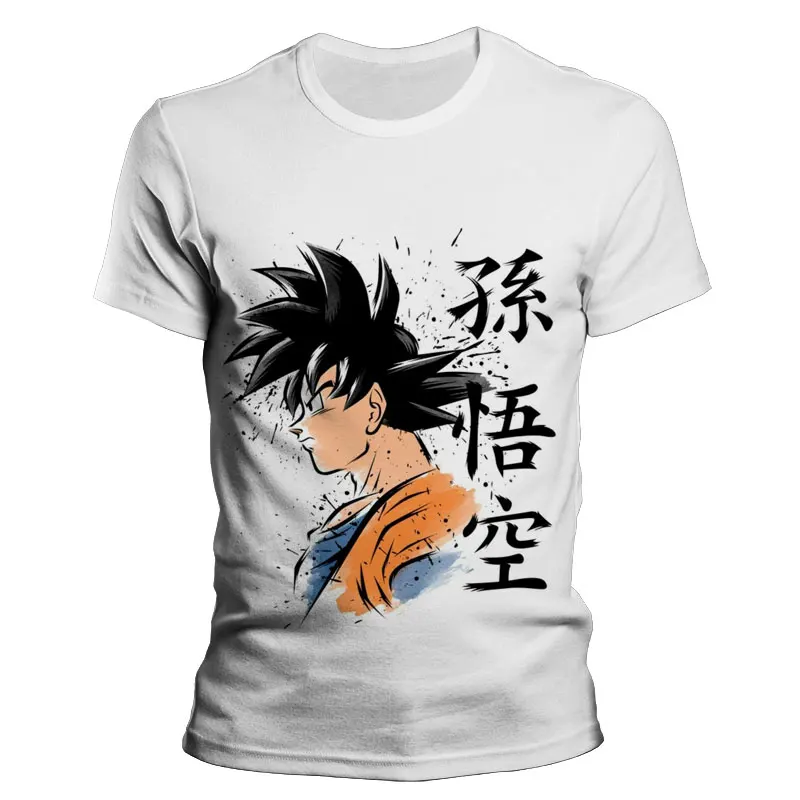 

Bandai Dragon Ball 3D Print Men T-shirt Summer Short Sleeve Japanese Anime T Shirt For Children Harajuku Women Clothes Tops