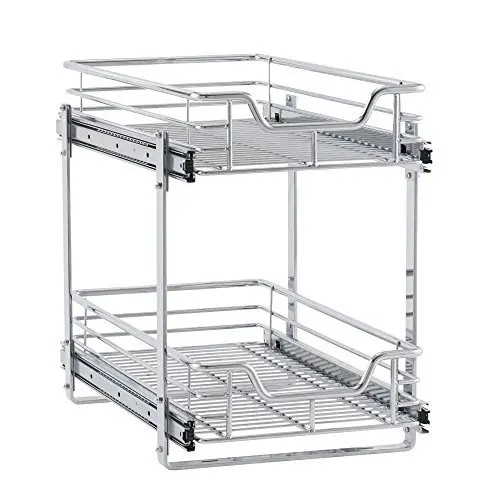 

Glidez 11.5" 2-Tier Sliding Cabinet Organizer