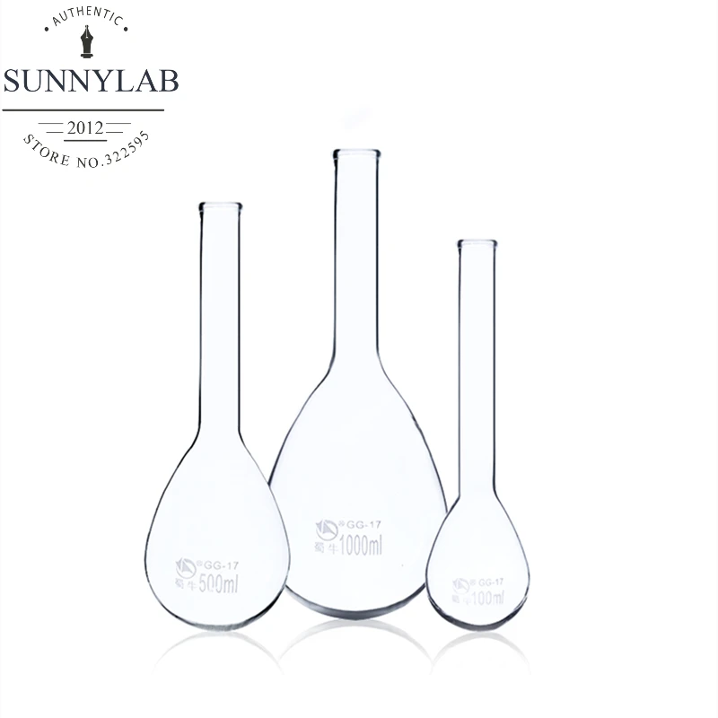 

1Pcs 100ml/250ml/500ml/1000ml Kjeldahl Round Bottom Long neck Borosilicate Glass Flask for Nitrogen Determination