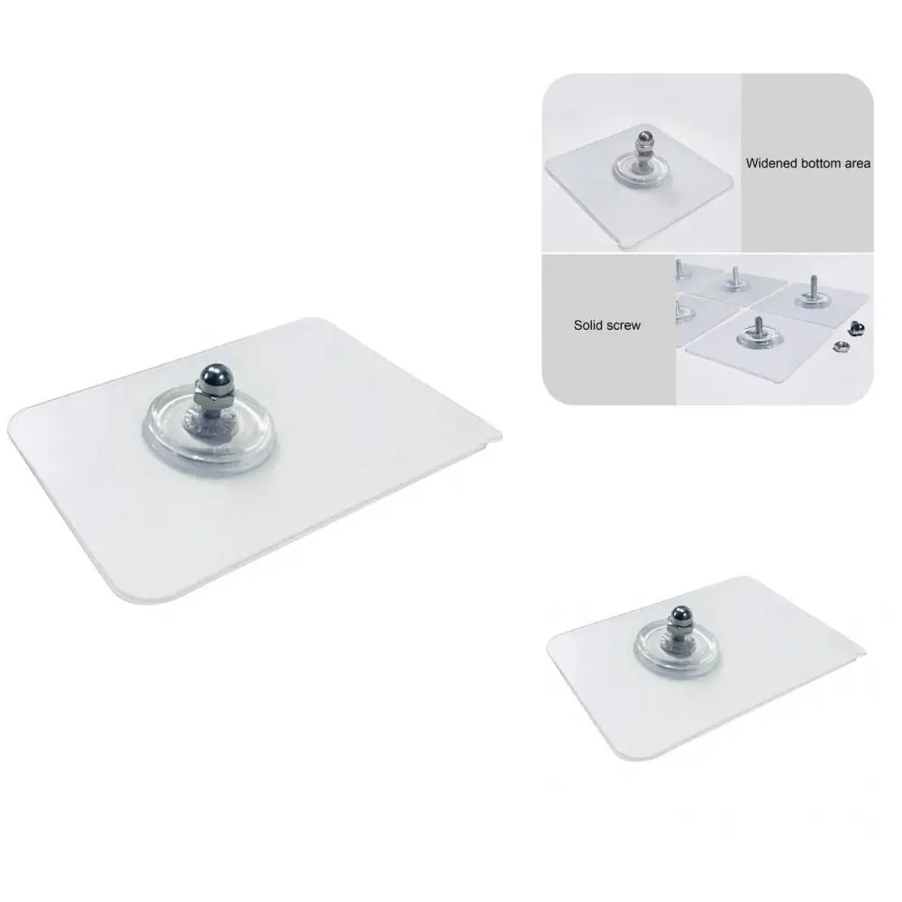 

10Pcs Seamless Stickers Modern Sticky Wall Picture Hangers 6 Sizes Sticky Hooks
