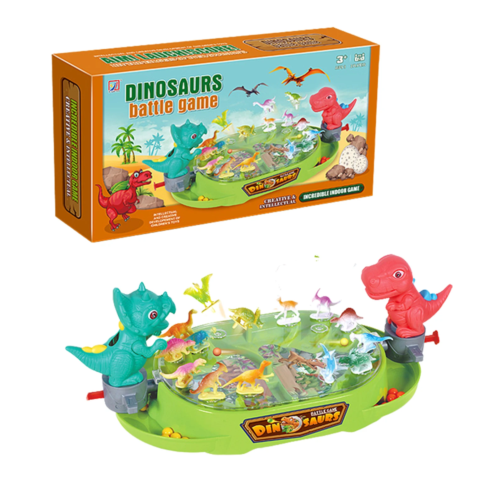 

Children Dinosaur Toy Board Game Develop Parent-child Interaction Dinosaur Battle Game Toy Christmas Birthday Gift