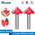 Фреза для дерева XCAN, вольфрамовый Твердосплавный Наконечник 6 мм, хвостовик 10162232 мм, 1 шт.