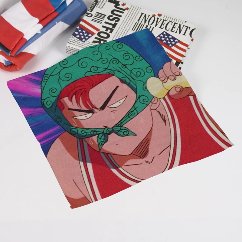 1 шт. Slamdunk 76331 Модные индивидуальные аниме банные полотенца носовой платок