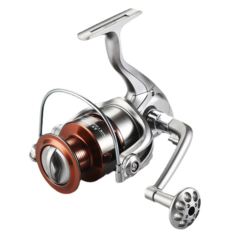 

Outdoor Spinning Reel Sea Tackle Metal Spool Spinning Wheel for Saltwater Carp Pesca 12KG Max Durable Fishing Reel(Give Gifts)