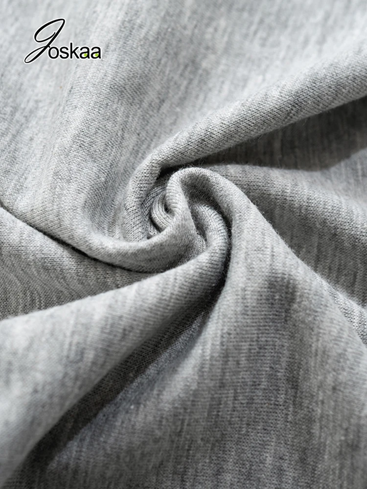 Joskaa серая плиссированная Макси-юбка с высокой талией и карманами Женская одежда