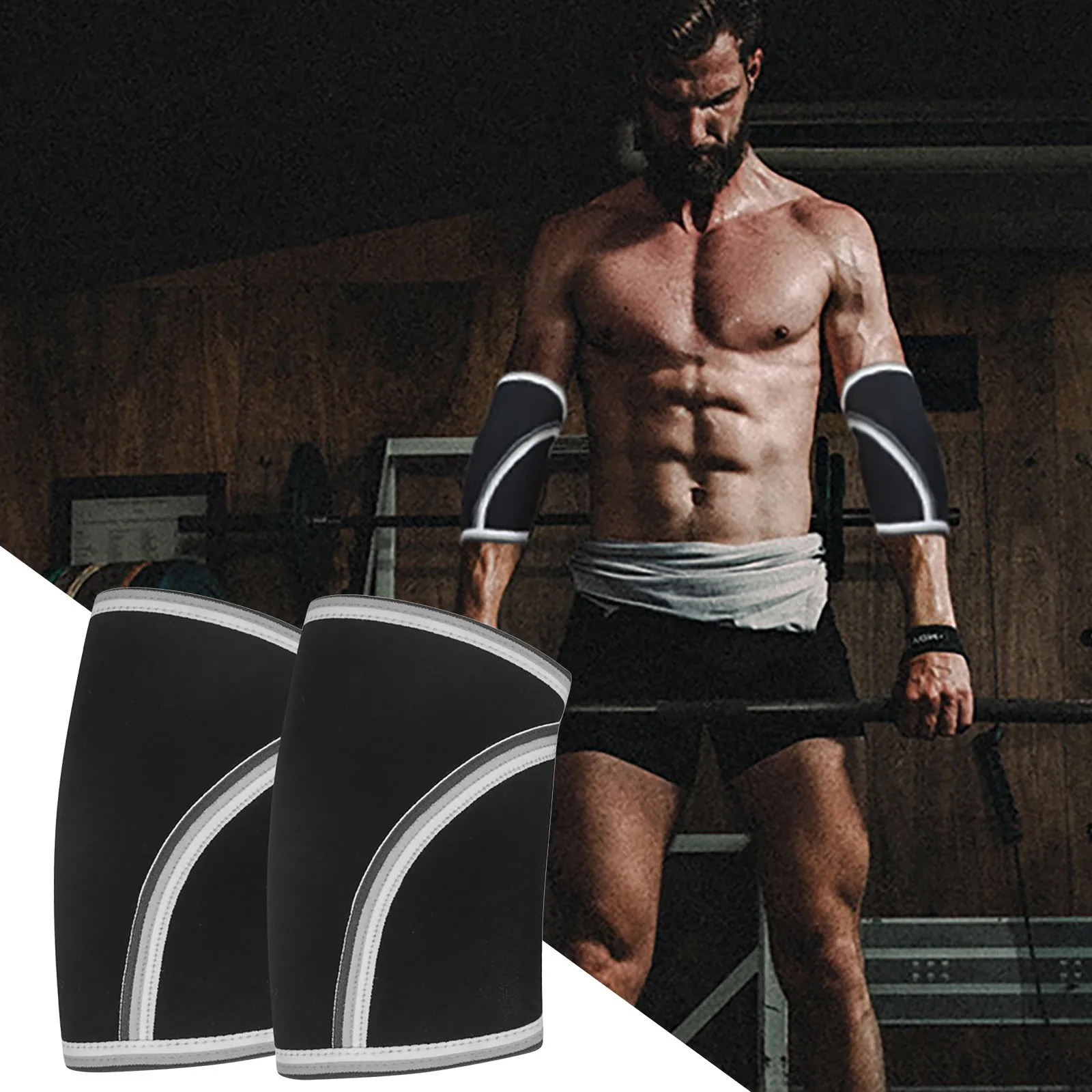 

Налокотники Powerlifting, оборудование для тренировок, планшетов для тяжелого веса, йоги и растяжки ремней для разрезания