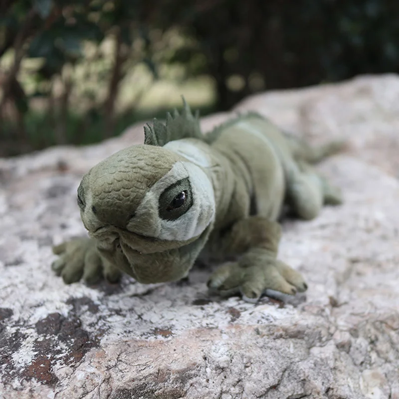 66CM Lifelike Reptiles Lizard Chameleon Plush Toy Green Lizards Stuffed Animal Toys for Kids Birthday Christmas Gifts