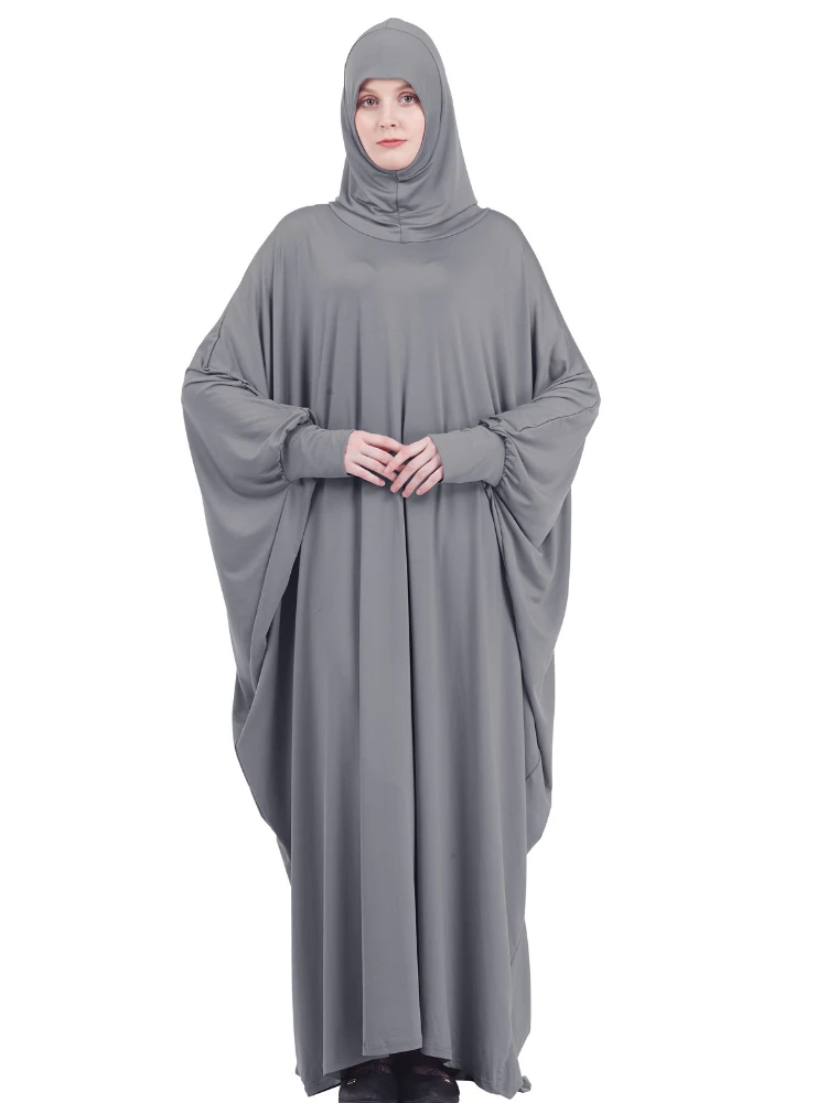 Платье для молитвы для женщин, Рамадан, Исламская одежда, формальная мусульманская одежда с капюшоном, Дубай, Турция, Namaz, длинное кимоно Jurken ...