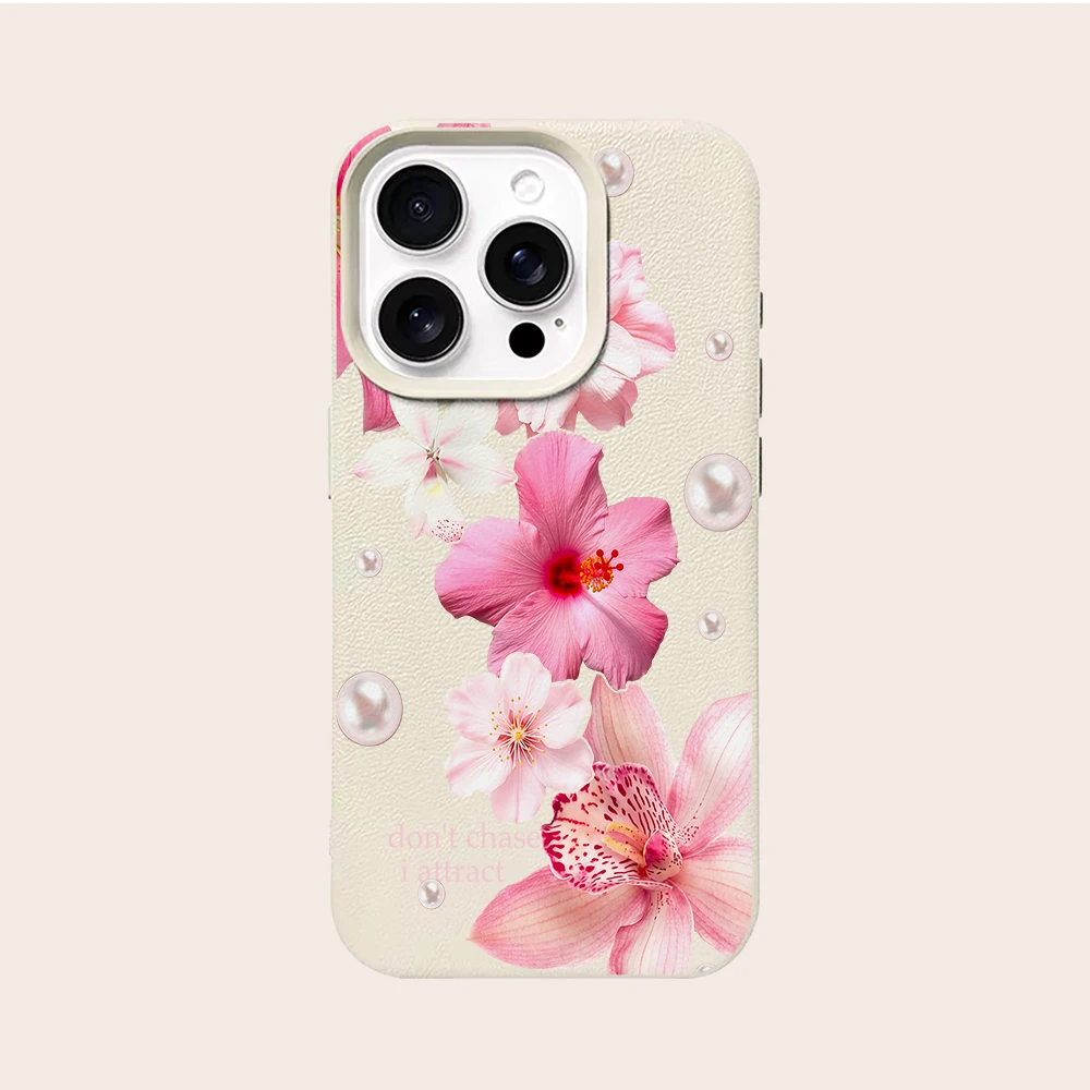 Фото Чехол для телефона Fusang Orchid Pearl для iPhone 17, 16, 15, 14, 13, 12, 11 Pro Max, 17, 16, 15, 14 Pro, 16, 15, 14 Plus, 17 Air, силиконовый матовый чехол №5