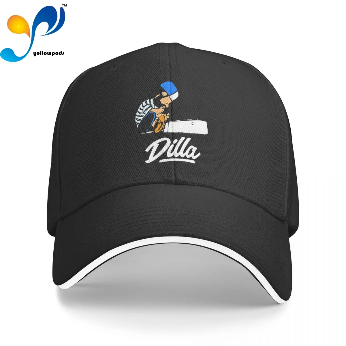 

J Dilla Trucker Cap Snapback Hat for Men Baseball Mens Hats Caps for Logo