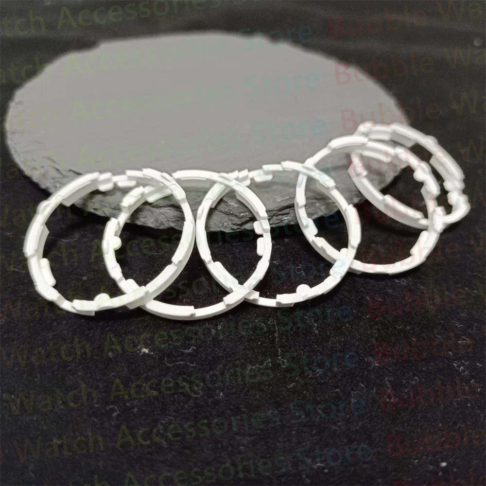2/5/10Pcs White Plastic Watch Movement Spacer Ring Fit For 8200 Watch Movement Replacement Tools Parts Accessories