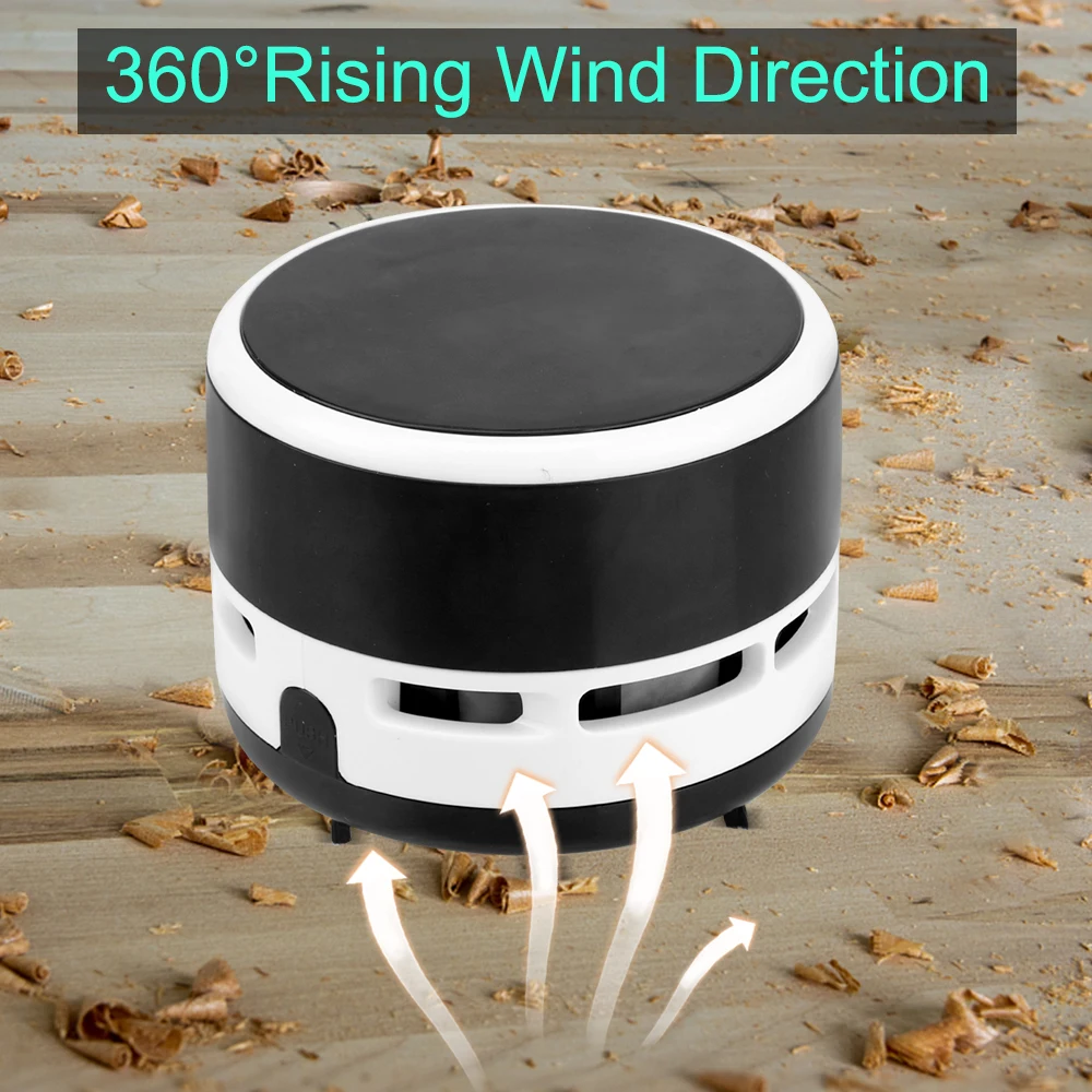 

Desk Vacuum Cleaner Keyboard Desktop Dust Cleaner Portable Table Sweeper For School Office Home