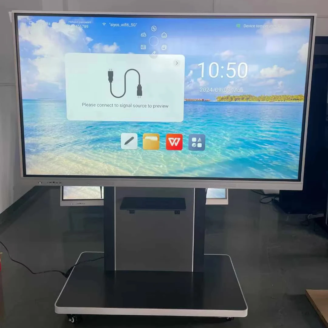 Фото Интерактивная панель School Touch Interact: 55, 65, 75, 86, 98, 110 дюймов, интерактивная доска для письма, умная доска №1