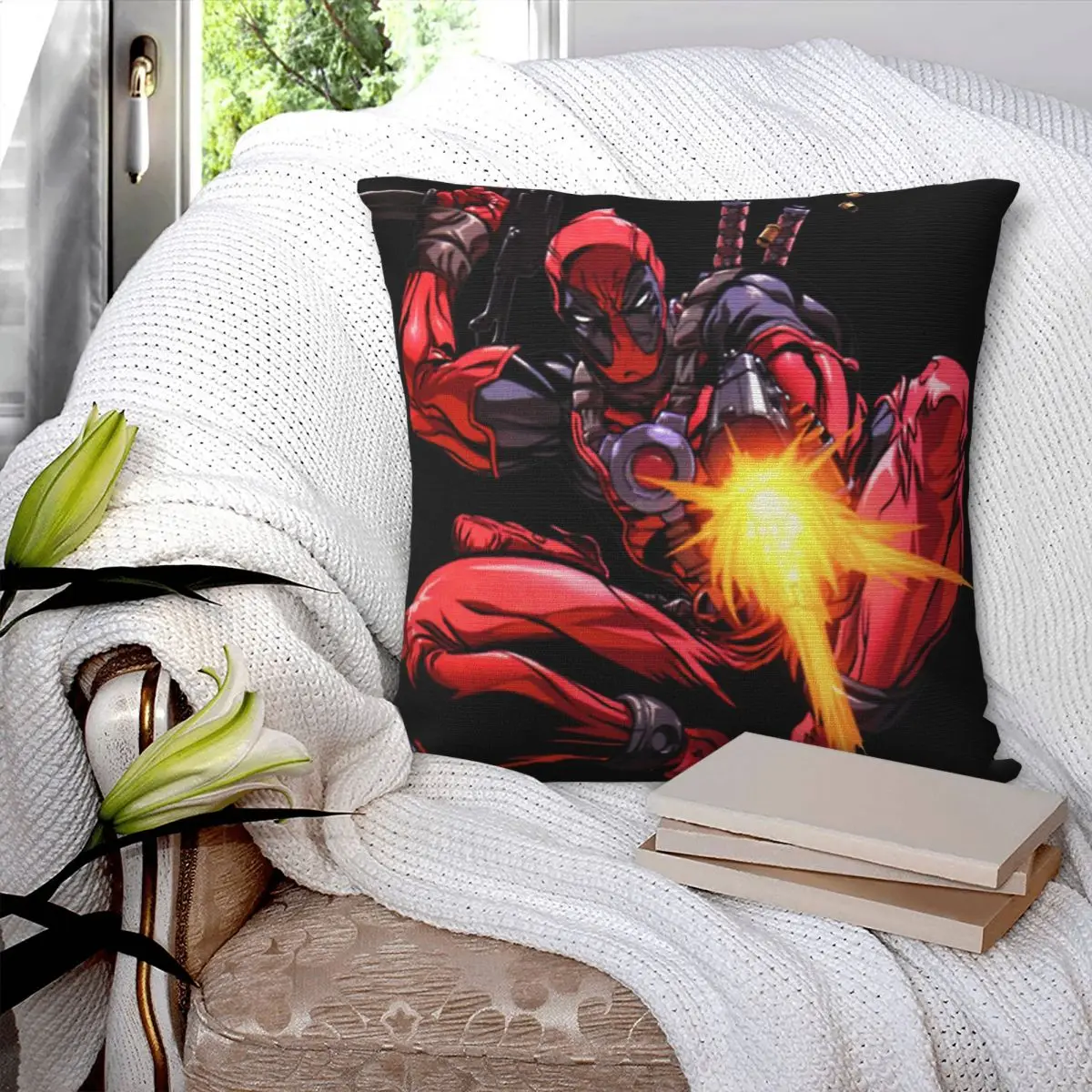 Квадратная наволочка Hadara Chen из полиэстера бархатная декоративная подушка