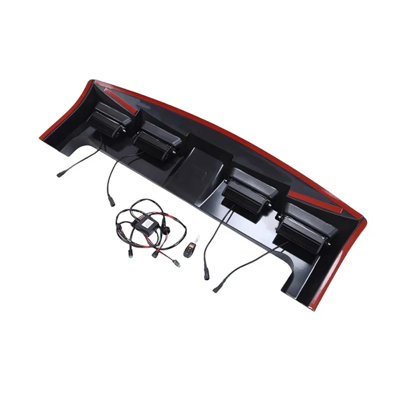 Автоматическая рама крыши платформа спойлер с четырьмя глазами прожектор