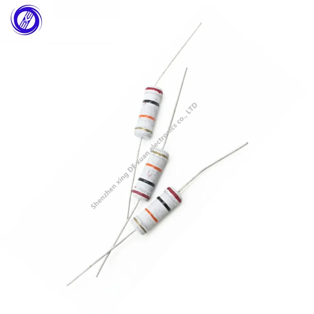 50 шт. Металлооксидный пленочный резистор 2 Вт 5% 10K 12K 15K 18K 20K 22K 24K 27K 30K 33K 36K 39K 43K 47K 51K 56K