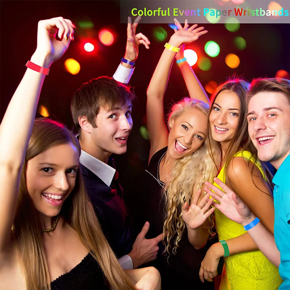 300-красочные Водонепроницаемые Неоновые Красочные Клеевые Браслеты Для