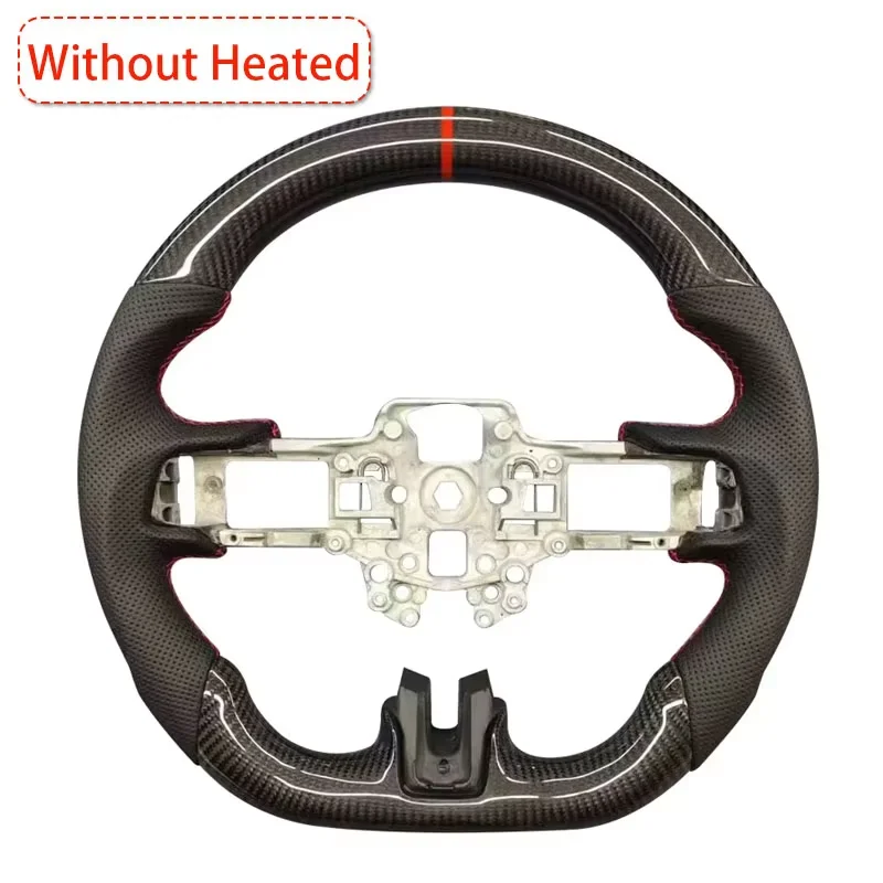 

Подходит для модернизированных моделей Ford Mustang от 2015 до 2023 года выпуска с полным спортивным дизайном рулевого колеса из алькантары.