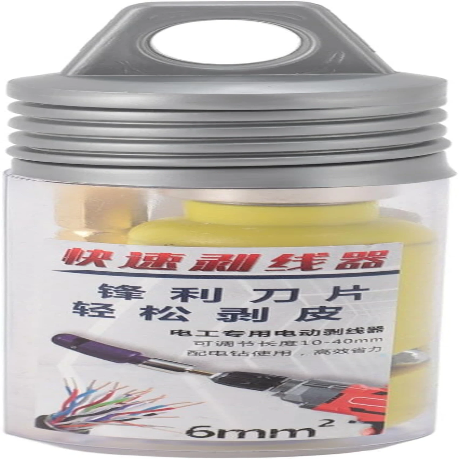 Надежный и прочный компактный промышленный инструмент для зачистки проводов с