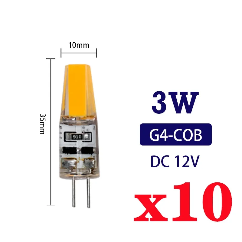 

RXMAX Светодиодные лампы G4 G9 E14 3Вт 6Вт