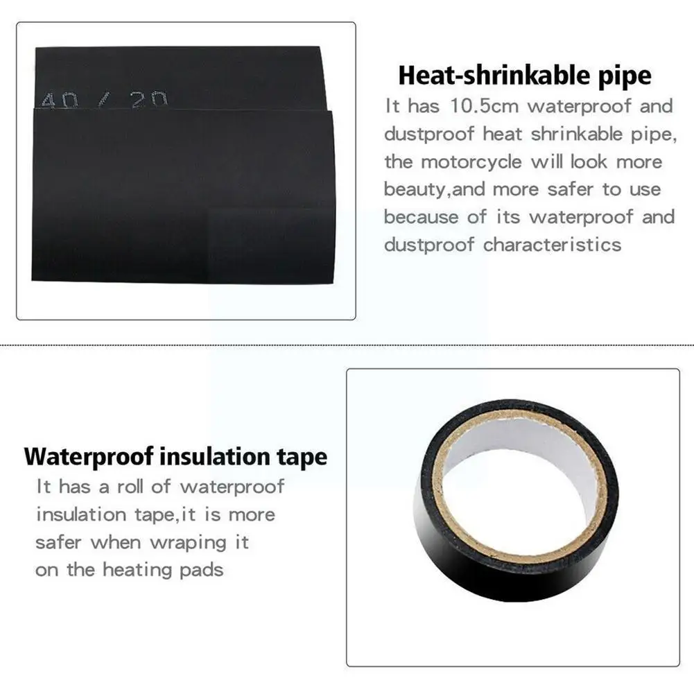 

Комплект ручек с подогревом для мотоцикла, 12 В