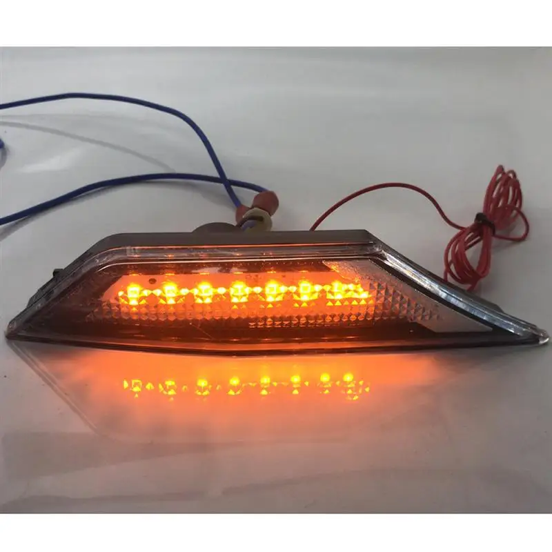 

1 пара пластиковых автомобильных боковых габаритных огней, портативные Светодиодные поворотники, световой индикатор, Сменные аксессуары д...