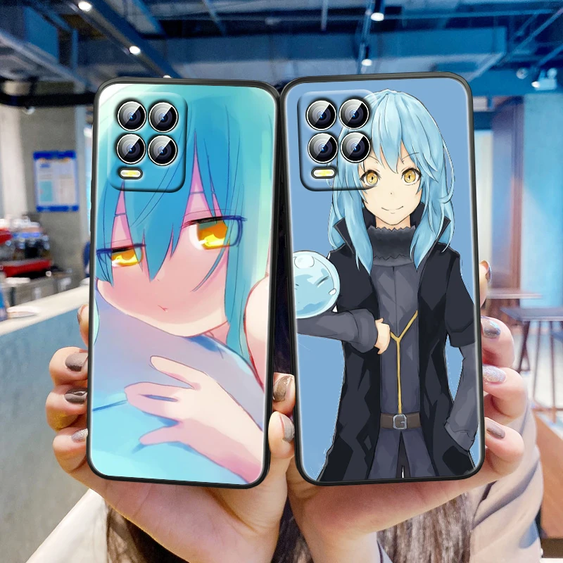 

Tensei Shitara Slime Datta For OPPO Realme Narzo 30 8 7 6 5 3 2 Pro Global C15 C2 C1 5G Silicone TPU Soft Black Phone Case