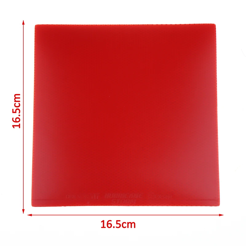 1Pcs Table Tennis Rubber HURRICANE-STORM EX-600 2.2MM Durable Ping Pong Loop & Control for 40+