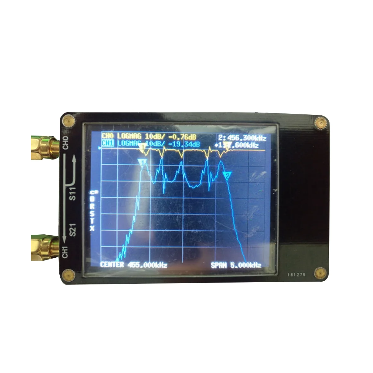 Векторный анализатор сетевой антенны NanoVNA-H 10 кГц-1 5 ГГц MF HF VHF UHF со слотом для