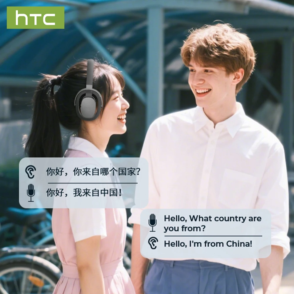 Фото HTC HP07 Наушники-вкладыши 134 языка Наушники-переводчики Face-to-Face Наушники-переводчики Сверхдлительный срок службы батареи №5