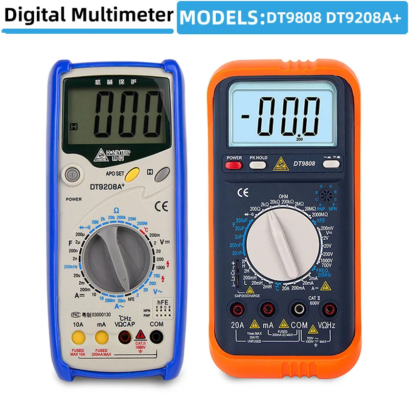 

Цифровой мультиметр, интеллектуальный мультиметр, тестер напряжения постоянного и переменного тока, Емкость Ом, Гц, измеритель с подсветил...