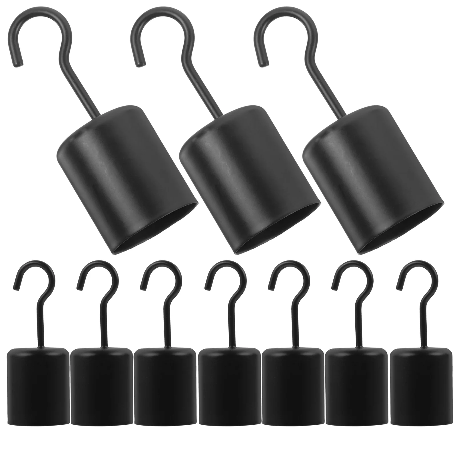 

10pcs Rope Hook Vintage Light Fixture Hanger For Chandelier Pendant Lighting