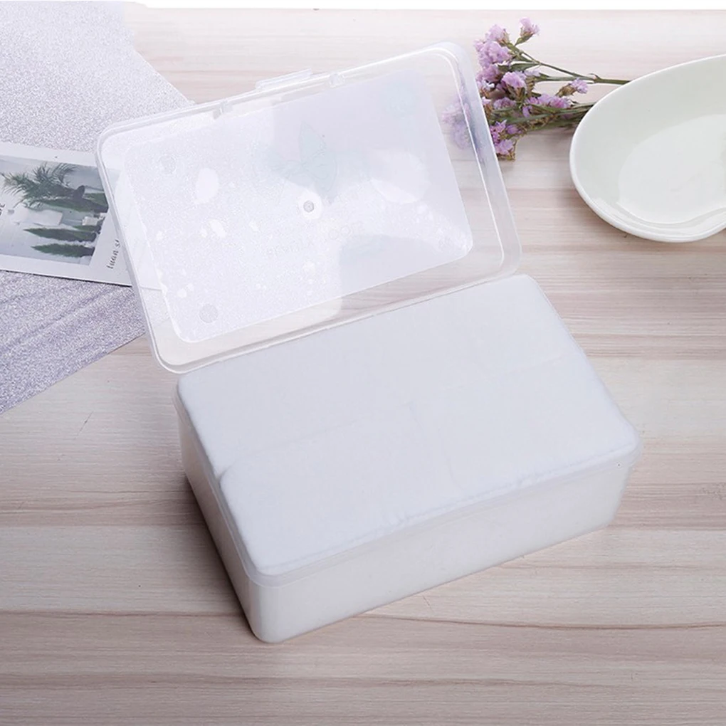 

1000 шт., тонкие мягкие хлопковые подкладки для снятия макияжа