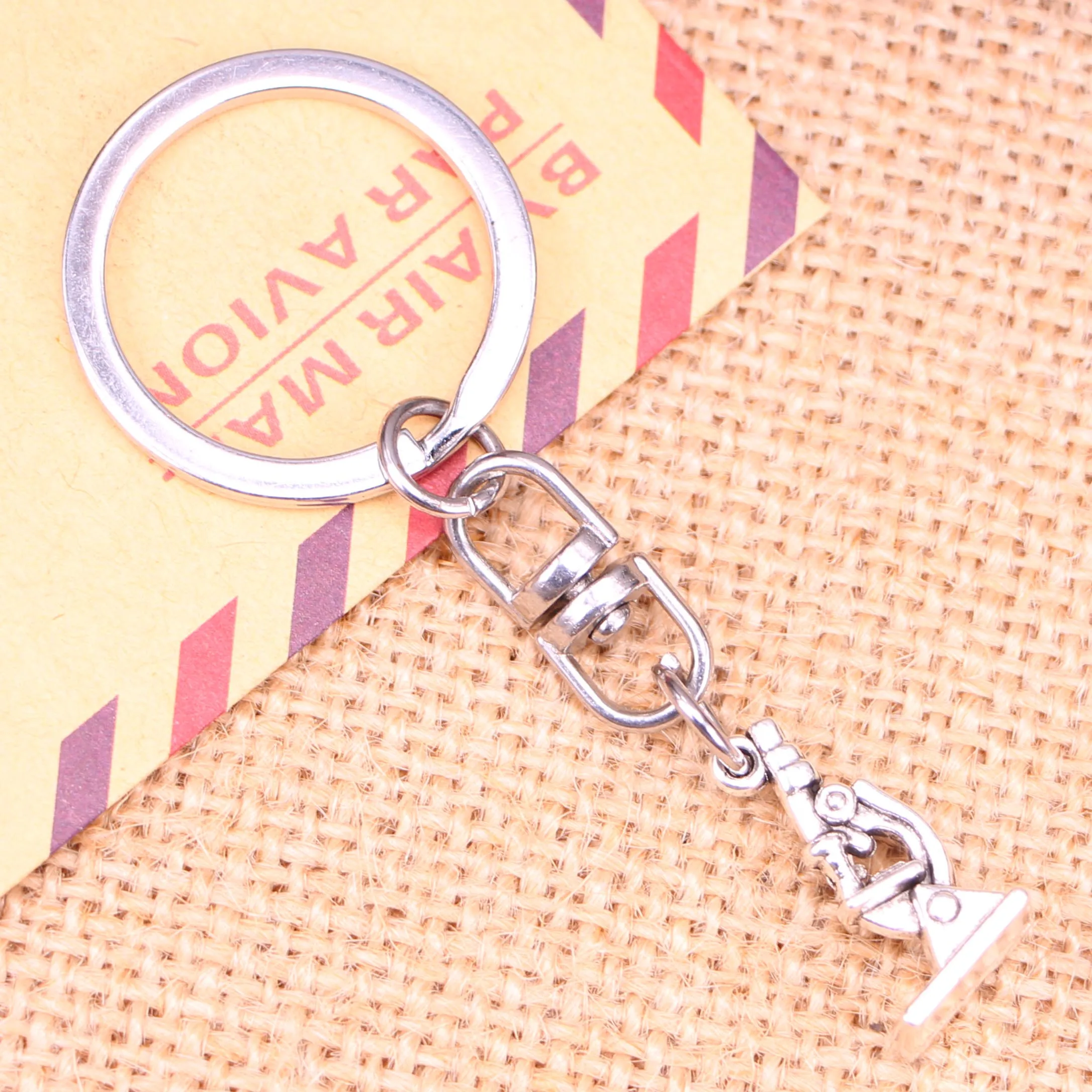 20 шт., брелок для ключей, 21x11x8 мм