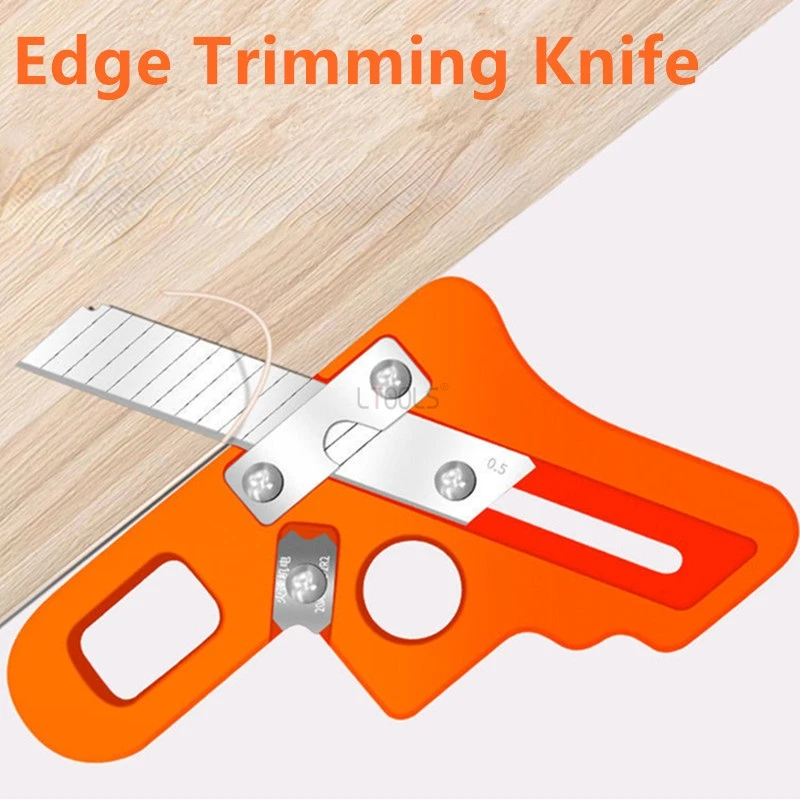 

Woodworking Edge Strip Trimming Knife Arc Trimming Manual Planer Knife Blade Hand Tools Wood Deburring Chamfering Fillet Scraper