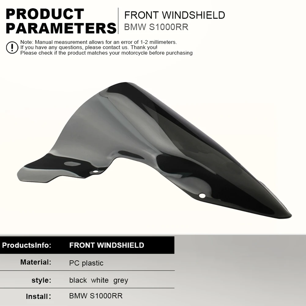 Лобовое стекло для Мотоцикла BMW S1000RR S 1000RR 1000 RR 2019 2020 2021 2022