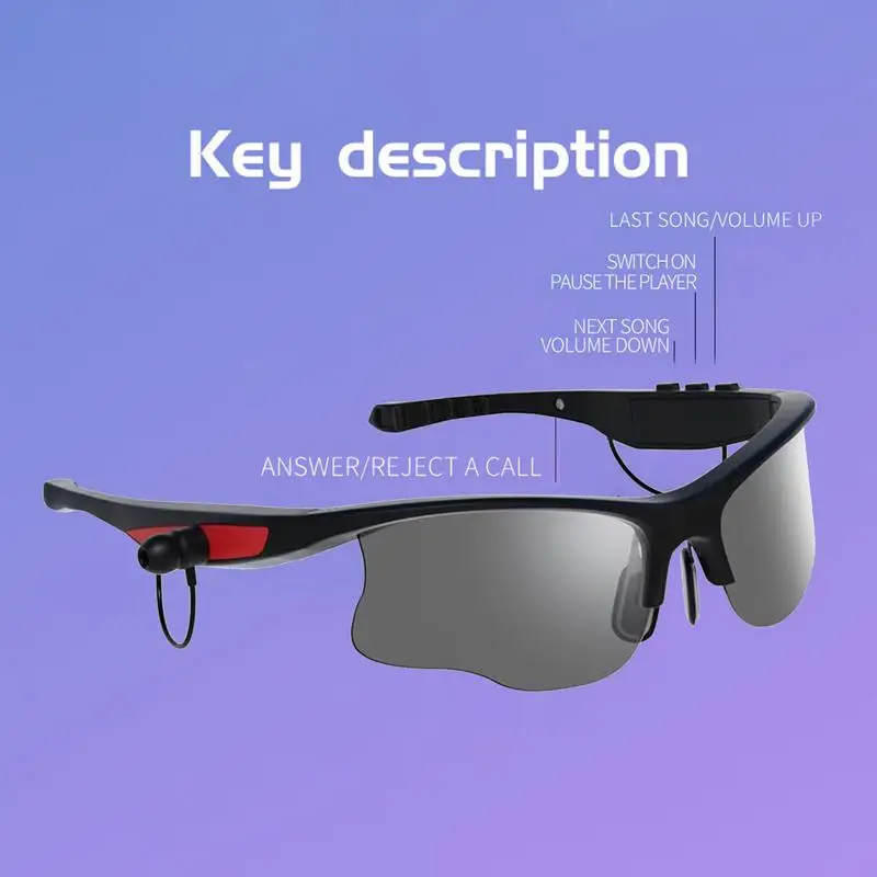 Беспроводные солнцезащитные очки цвет в ассортименте