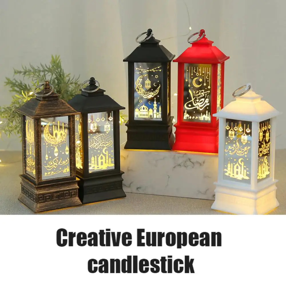 

Convenient Handle Design Candlestick Vintage Concealed Switch LED Night Light European-Style Led Wind Lamp Lighting Lamps